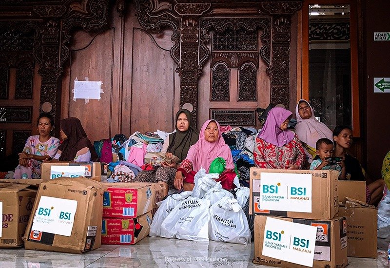 BSI Maslahat Tanggap Bencana Banjir Demak