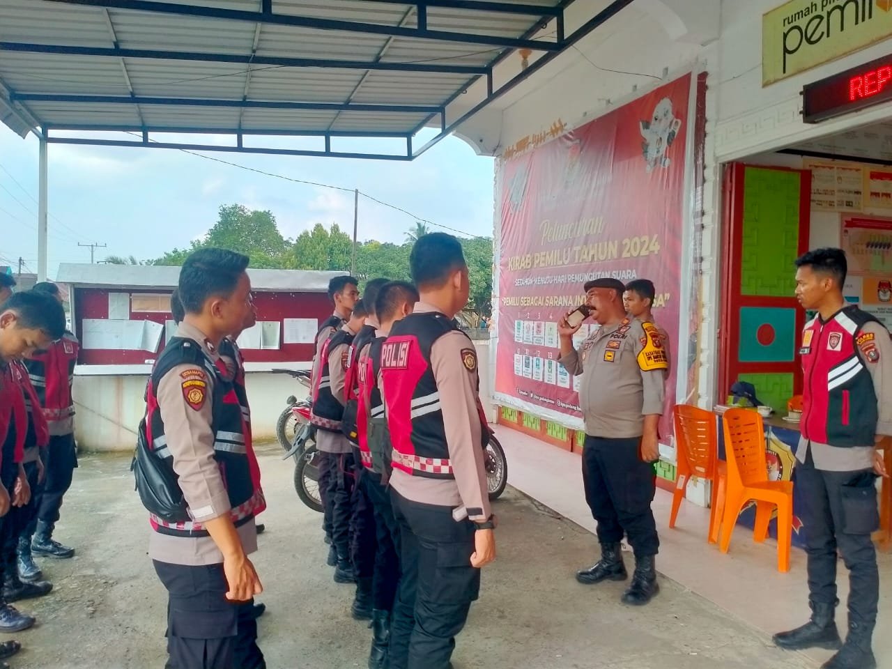 Minimalisir Kejahatan Jalanan Pasca Pemilu 2024, Polres Palas Patroli Presisi