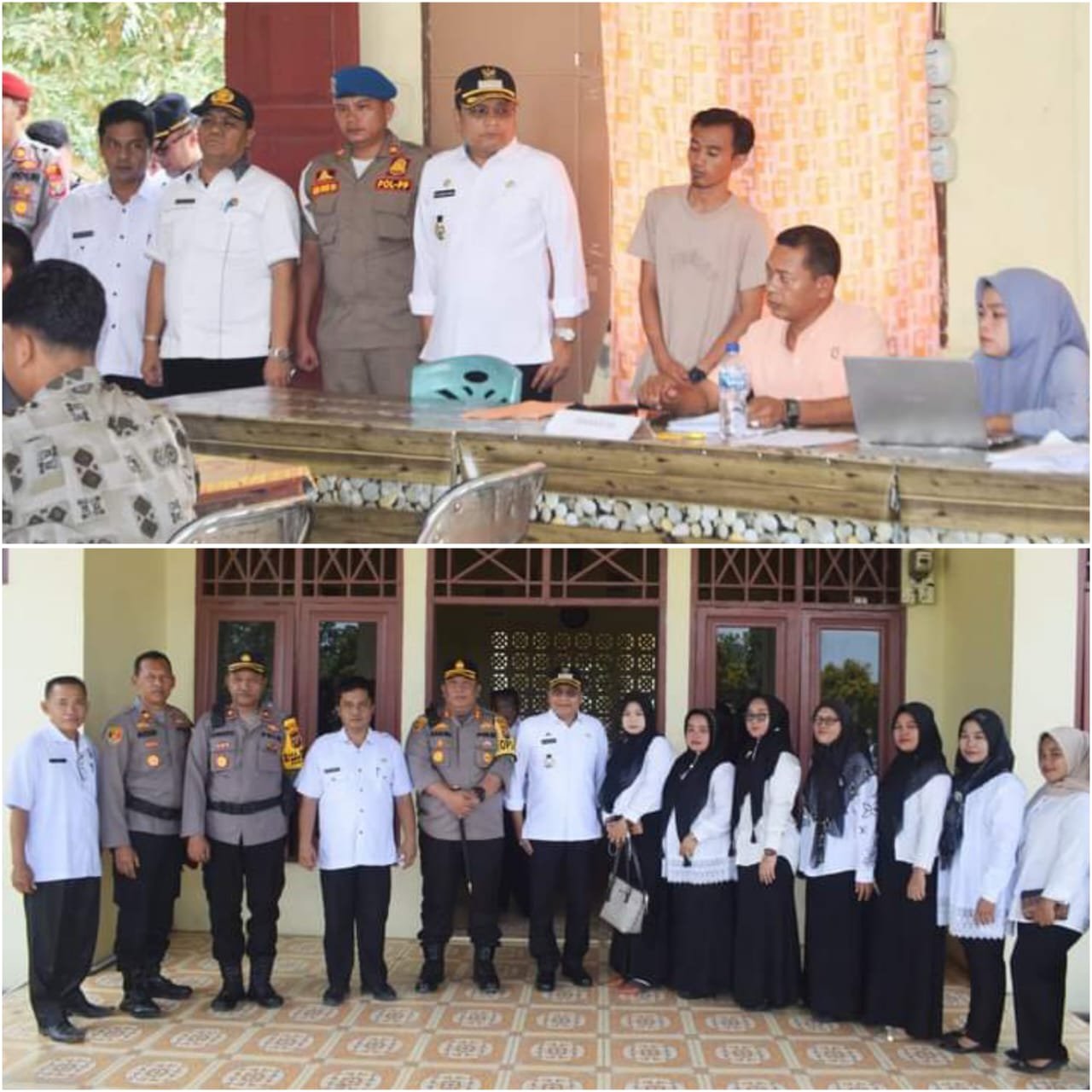 Pj Bupati Palas Monitoring Rekapitulasi Hasil Penghitungan Suara