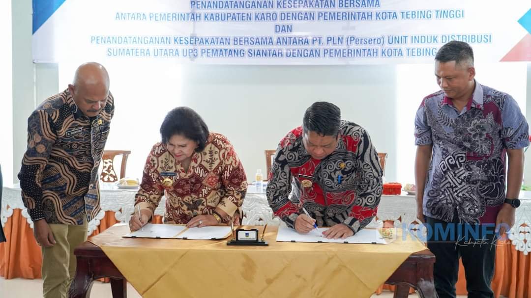 Bupati Karo Tandatangani MoU untuk Peningkatan Sistem Akuntabilitas Kinerja Instansi Pemerintah