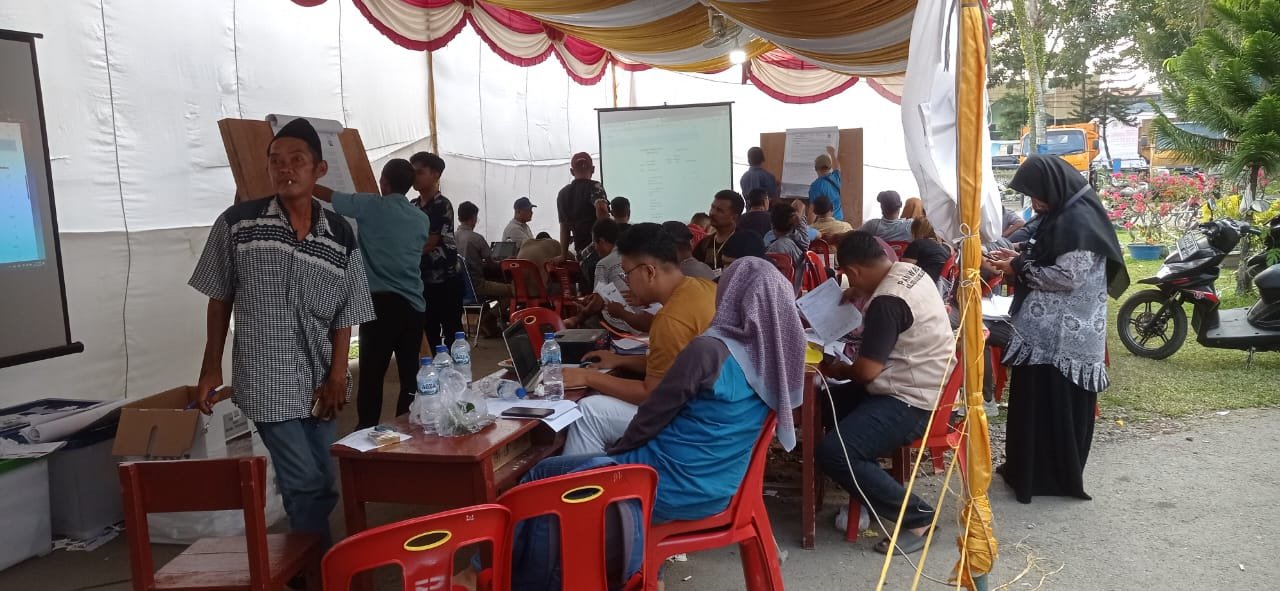 Polsek Pancur Batu Laksanakan Pengamanan Logistik Pemilu di PPK