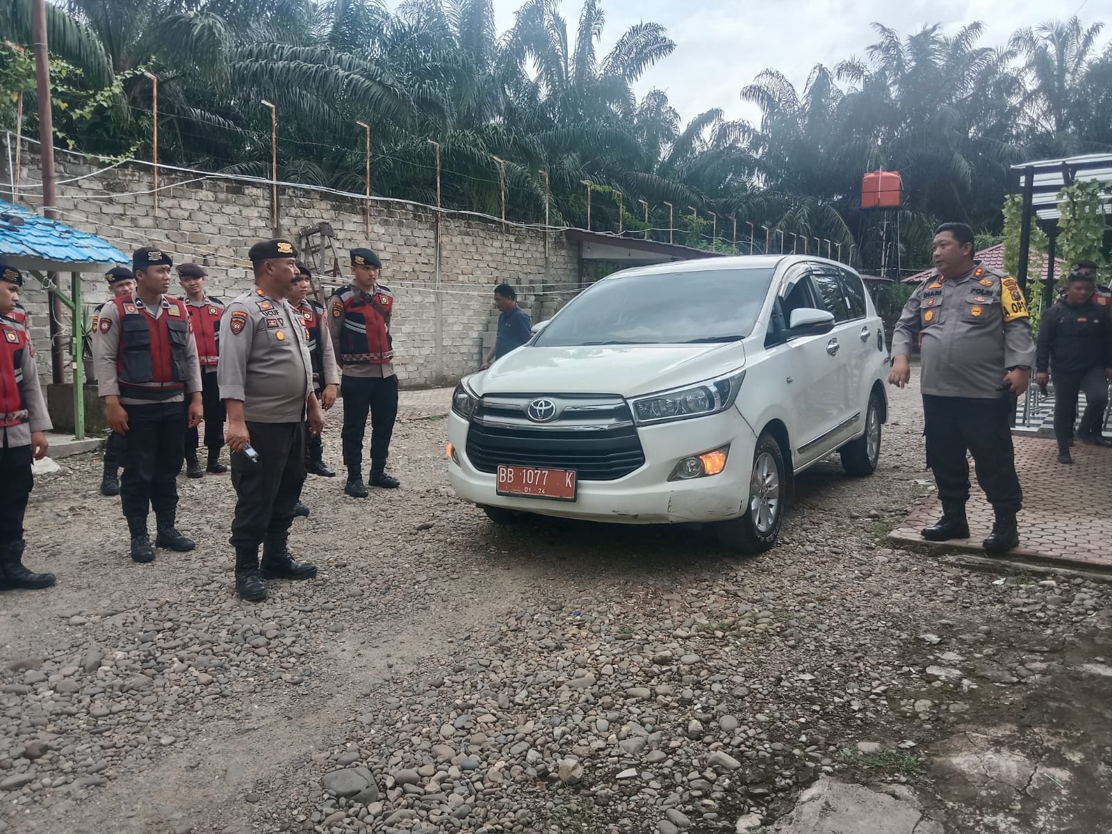 Polres Palas Maksimalkan Pengamanan Rapat Rekapitulasi Penghitungan Suara