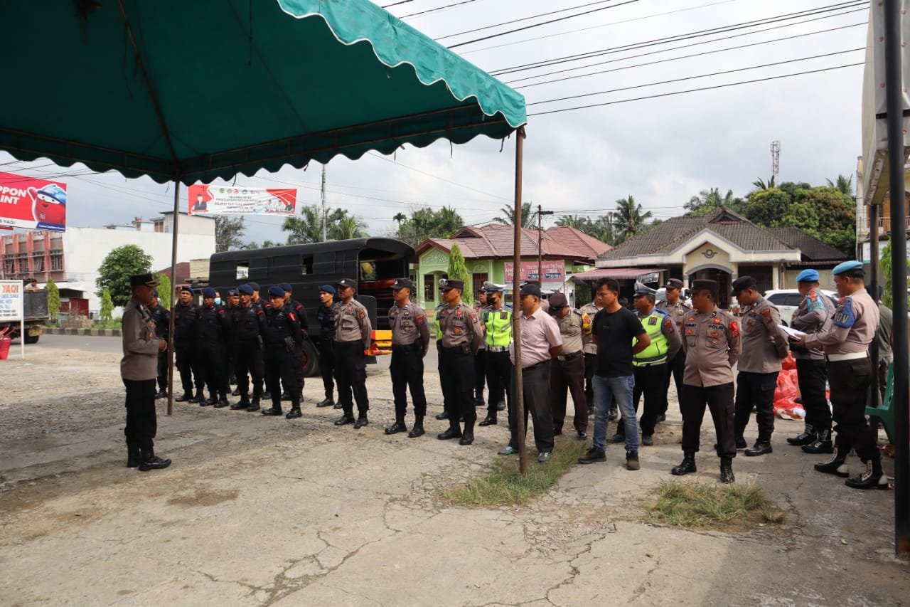 Waka Polres Palas Pimpin Pengamanan Sidang Pemeriksaan Pelanggaran Administratif, Pemilihan Umum