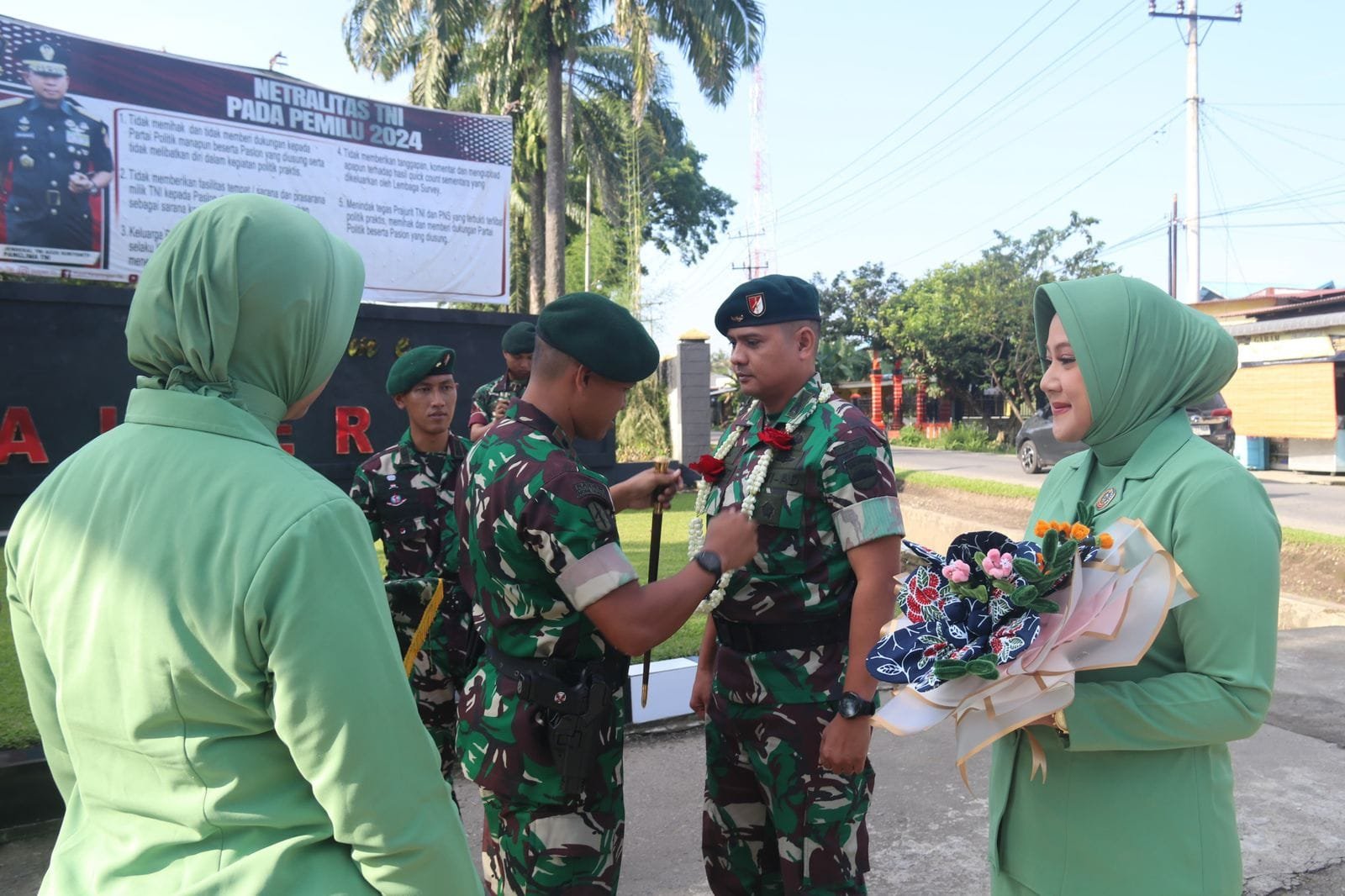 Mayor Inf Agus Muchtadi.SE.M.I.P, Putra Asli Kisaran Pegang Tongkat Komando Yonif 100/PS