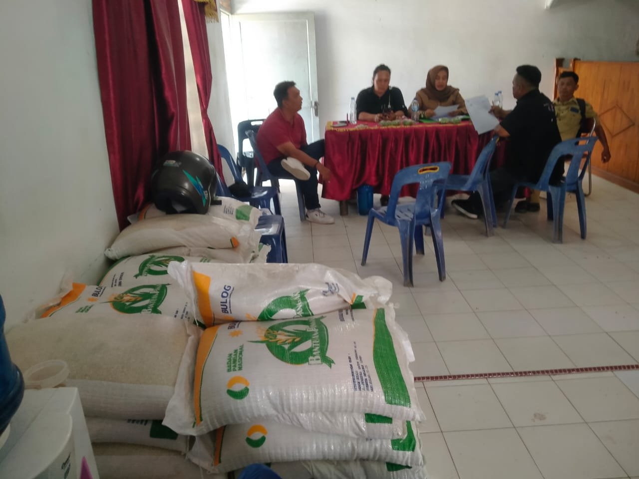 Ringankan Beban Transportasi Warga, Pemdes Penggalangan Dan Kantor Pos Tebing Tinggi Izinkan Bagi BLT Didesa