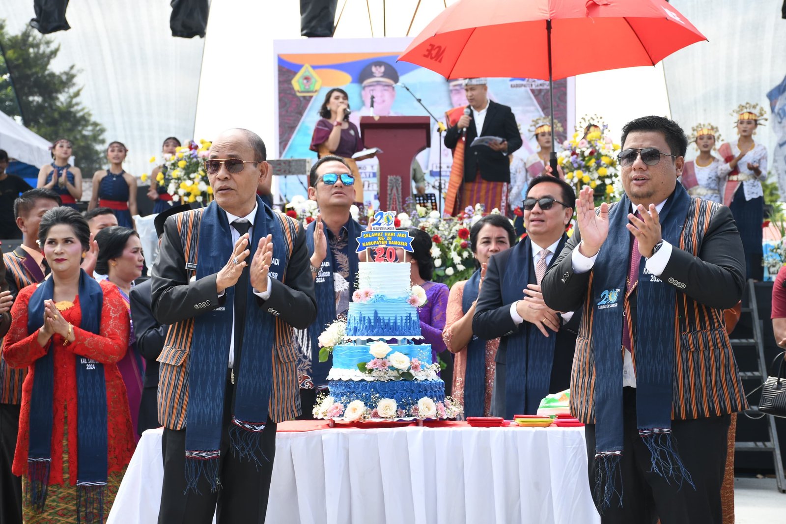 Refleksi HUT ke-20 Kabupaten Samosir, Wabup Ajak Masyarakat Membangun