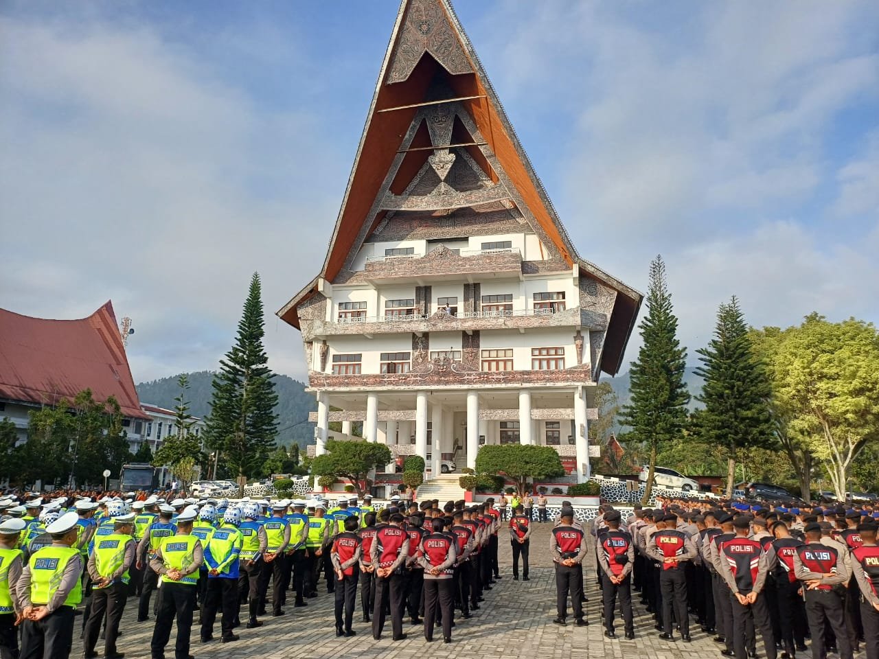 Jelang Pelaksanaan, Polda Sumut Gelar Gladi Pengamanan F1 Powerboat Danau Toba