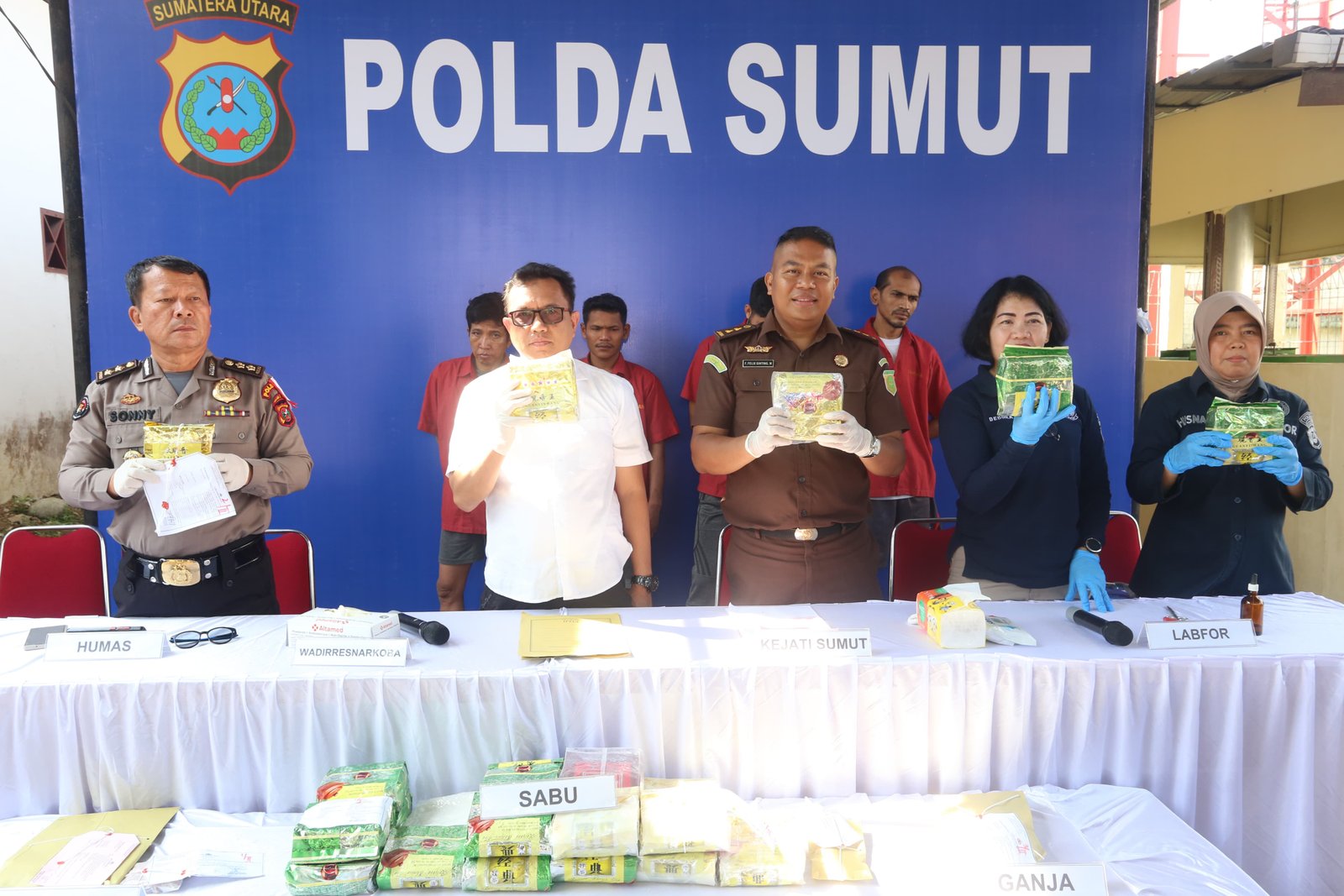 Ditres Narkoba Polda Sumut Sita 23 Kg Sabu Dalam 14 Hari