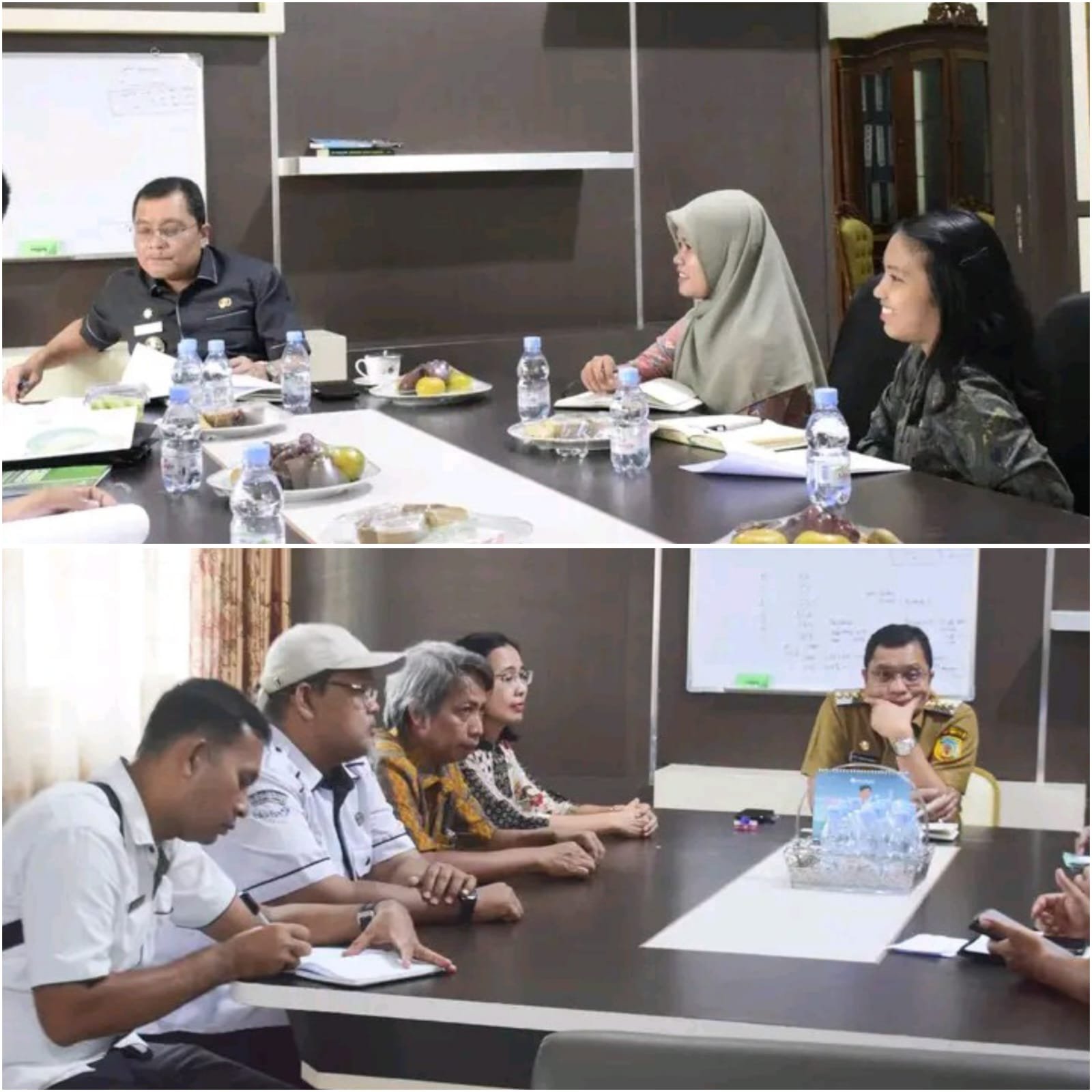 Pj Bupati Palas Menerima Audensi BPS Palas