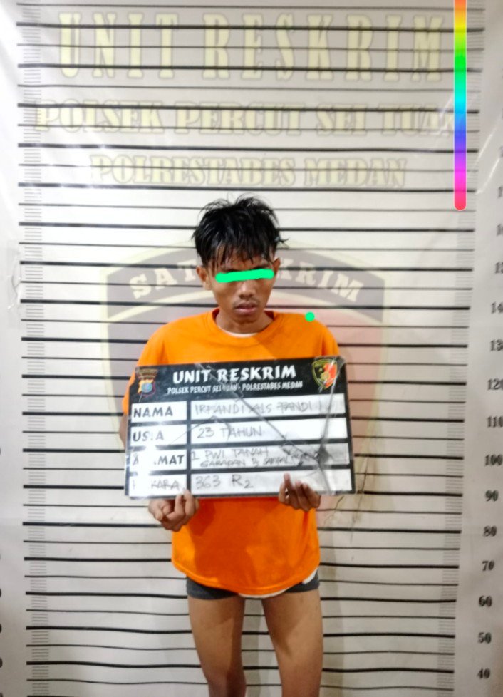 Ini Tampang Pelaku Curanmor yang Terekam CCTV di Tembung Beraksi untuk Beli Narkoba