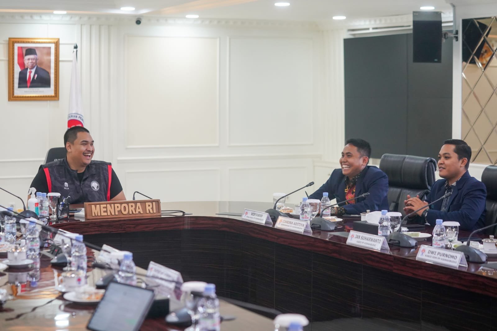 Menpora Dito Dukung Digelarnya Kongres Hikmahbudhi ke XII saat Terima Audiensi PP Hikmahbudhi