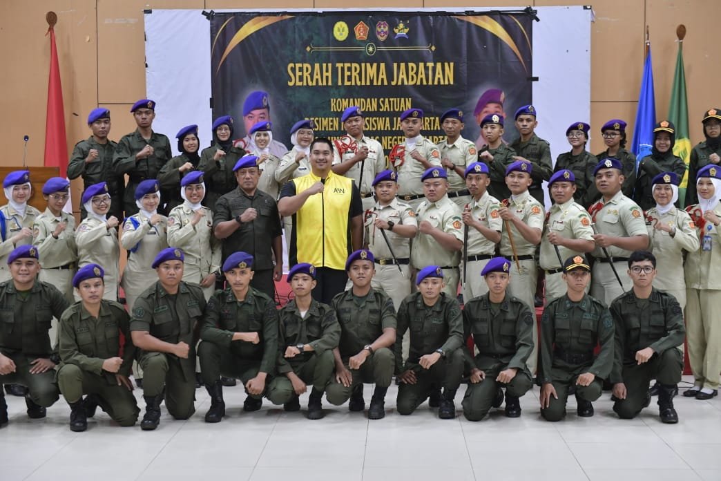 Hadiri Sertijab Komandan Satuan Menwa UNJ, Menpora Dito Harap Menwa Berkolaborasi dengan Pemerintah
