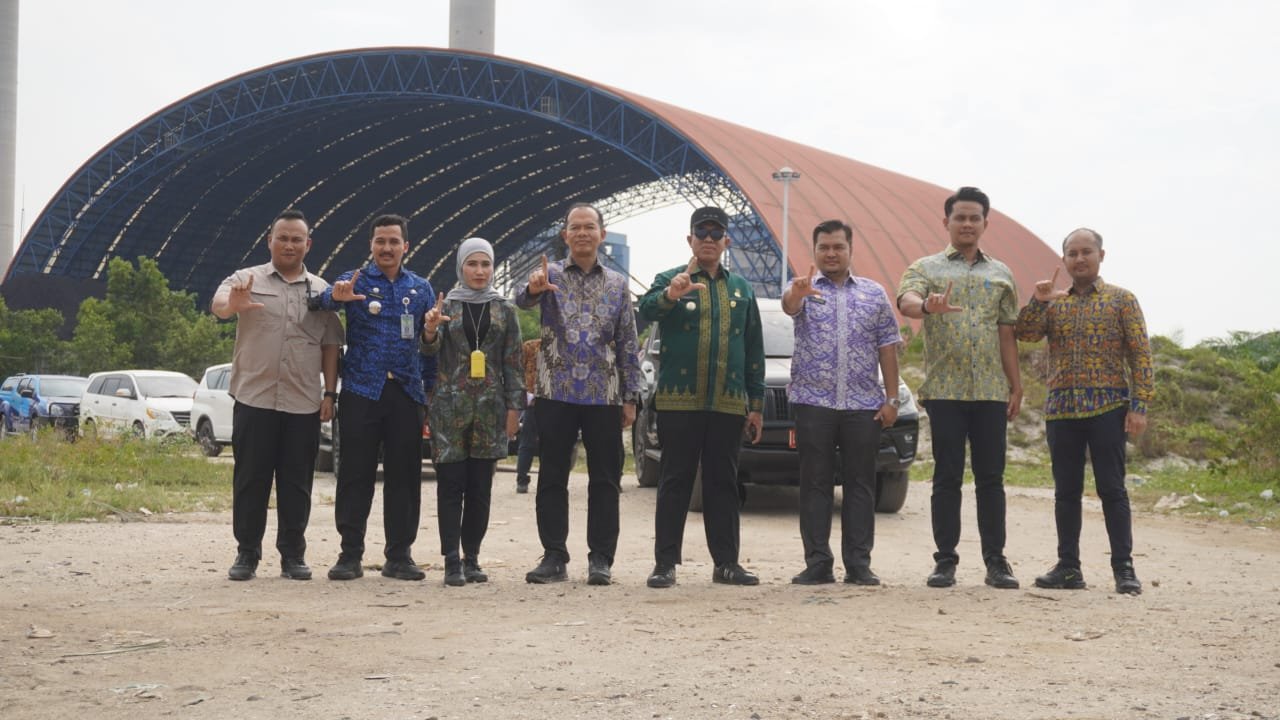 Kunjungi PLTU Pangkalan Susu, Faisal Hasrimy Percepat Pemanfaatan Limbah FABA