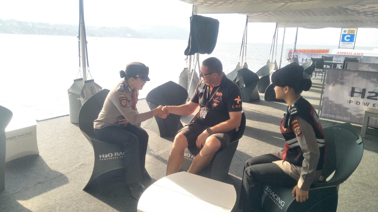 Pengamanan Luar Biasa, Director Logistic F1 Powerboat: Terima Kasih Polda Sumut