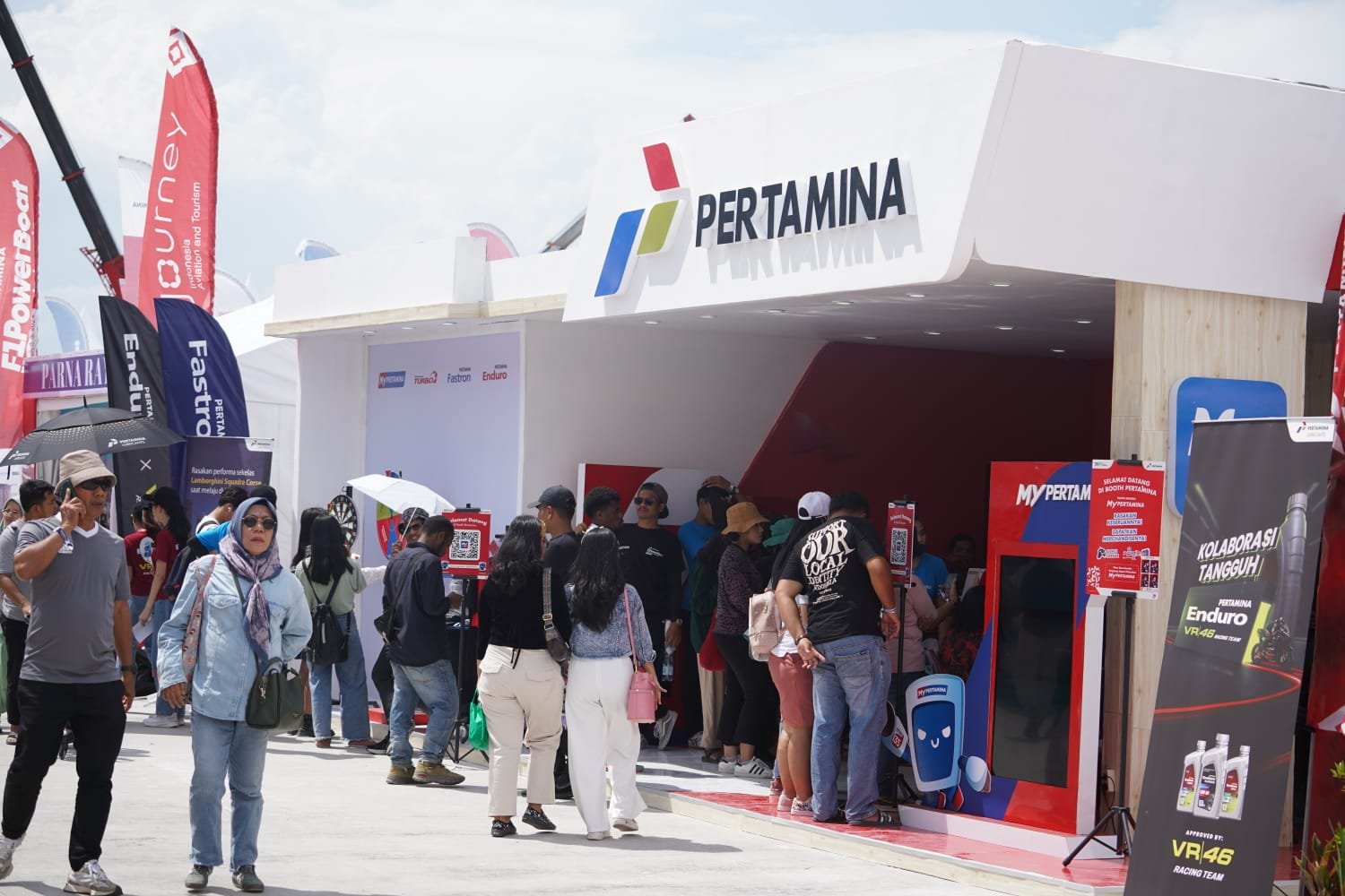 Pertamina Ajak Pengunjung F1 _Powerboat_ Manfaatkan Layanan Mudah Aplikasi MyPertamina