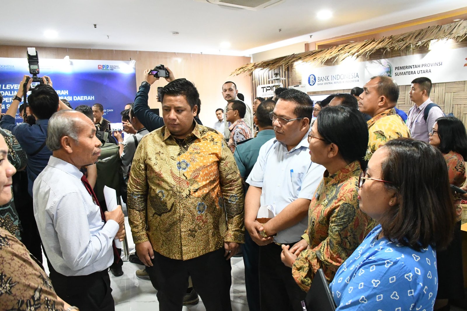 Bupati Samosir Hadiri Rapat Koordinasi Provinsi TPID dan TP2DD Provinsi Sumut