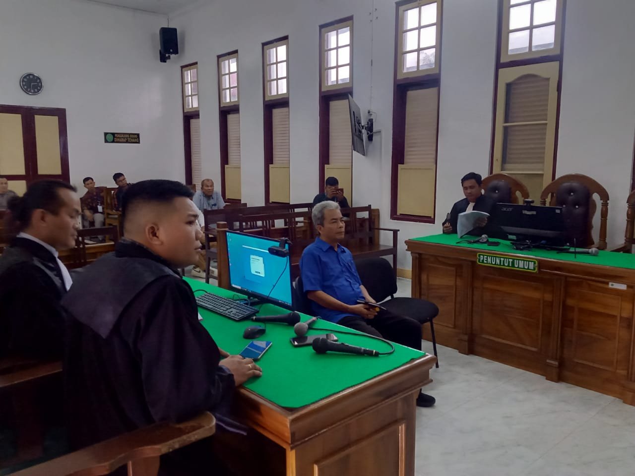 Mantan Bupati Samosir Mangindar Simbolon, Dituntut 4 Tahun Penjara