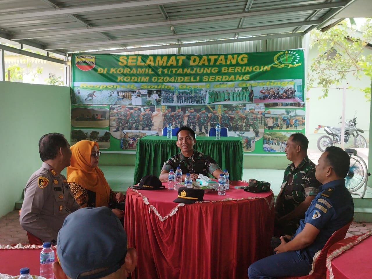 Dandim 0204/DS Letkol INF. Alex Sandri Lakukan Kunker ke Koramil 11/TB