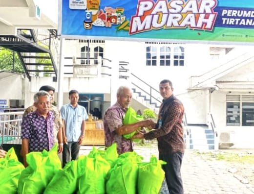 Perumda Tirtanadi Gelar Pasar Murah, Dirut Kabir Bedi : Semoga Masyarakat Menjalani Ibadah Puasa dengan Kegembiraan