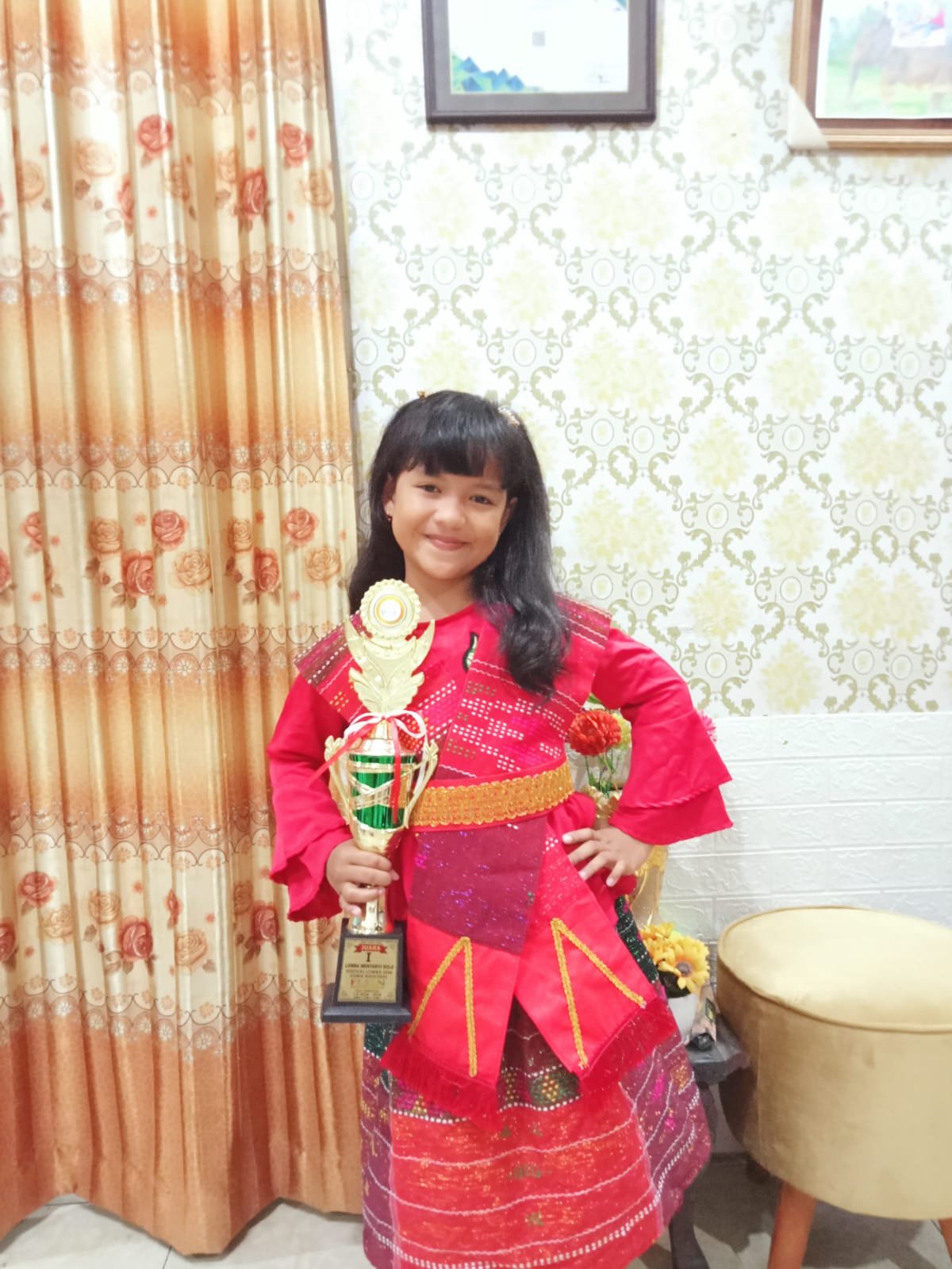 Caca Raih Juara I, Festival Lomba Seni Siswa Nasional 2024