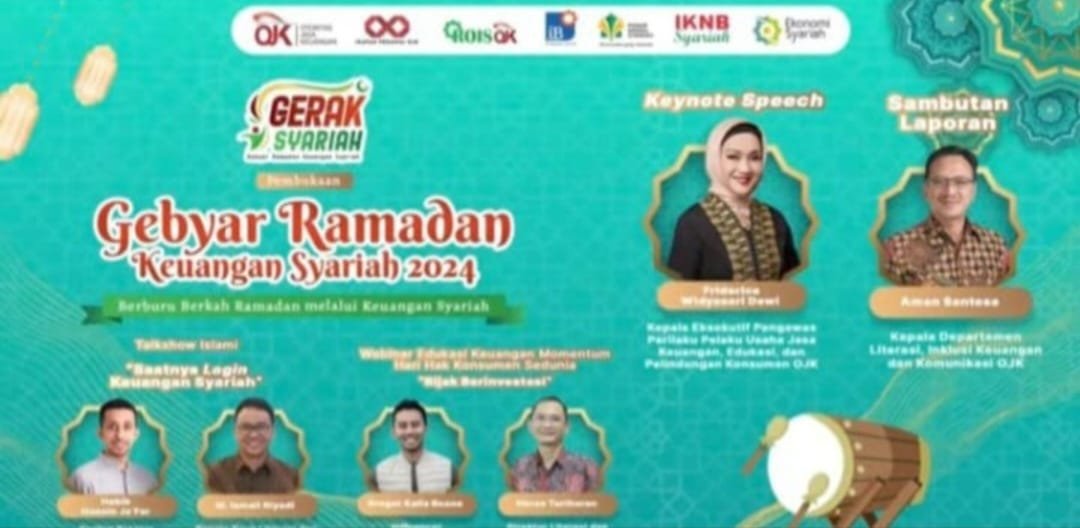 OJK Gelar GERAK Syariah 2024 Dengan Rangkaian Kegiatan KOLAK dan KURMA