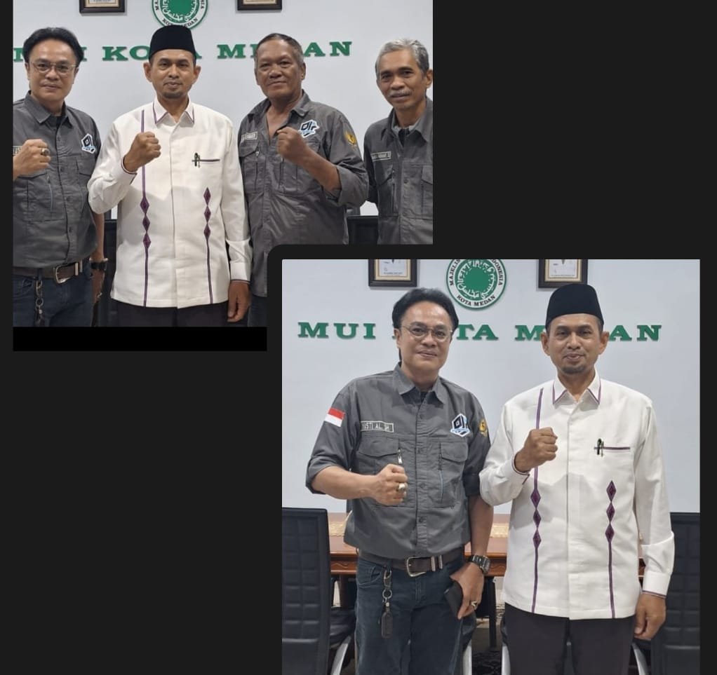 MUI Kota Medan Jalin Kemitraan dengan DPC PJS Medan