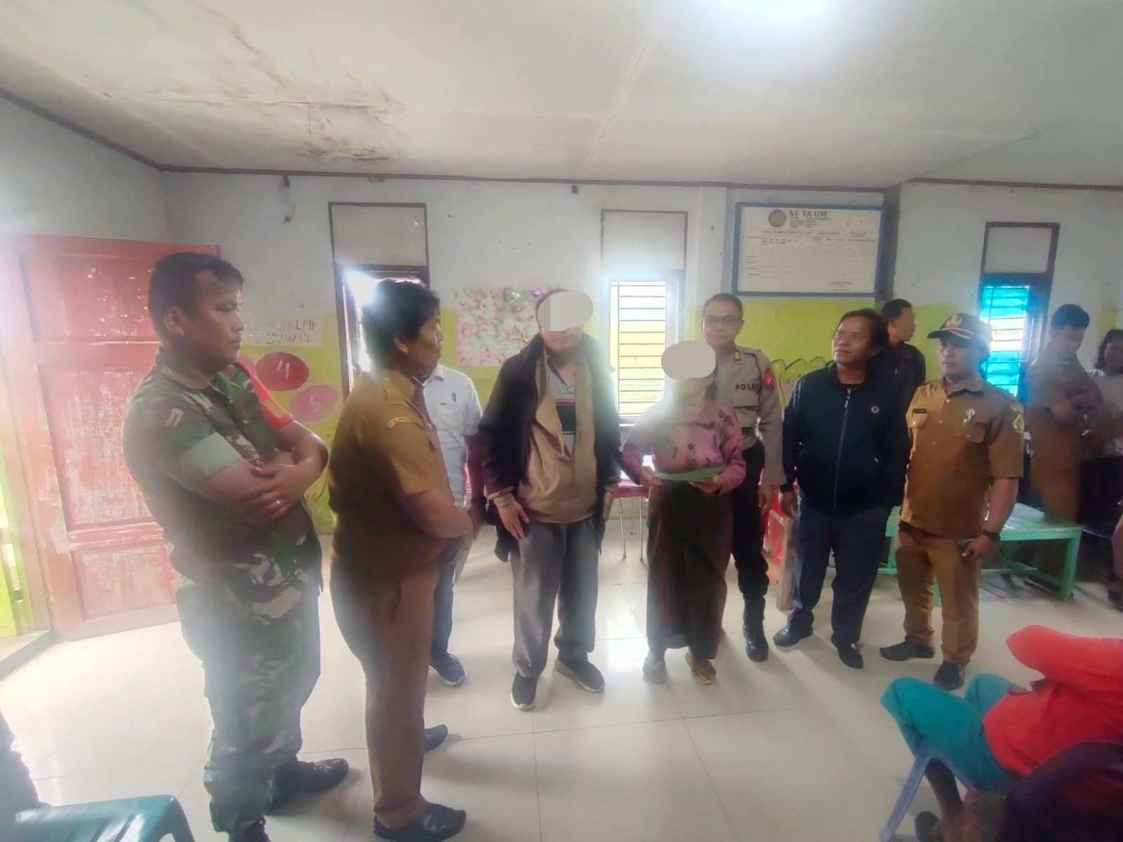 Kapolsek Harian Mediasi Pengrusakan Jalan Menuju Pertanian di Desa Hariarapintu