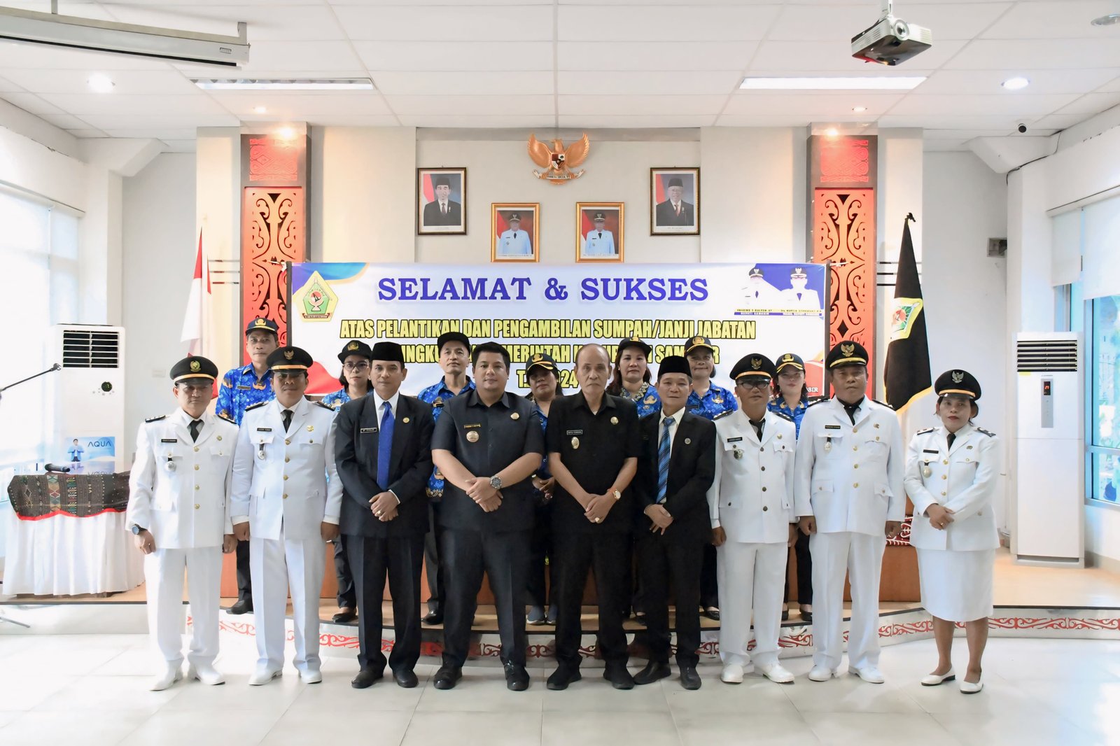 Bupati Samosir Lantik Marudut Sitinjak Sebagai Sekda