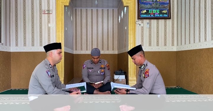 Santri Polres Labusel Tingkatkan Keimanan di Bulan Ramadhan