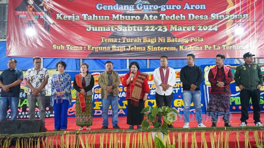 Bupati Karo Hadiri Undangan Kerja Tahun di 3 Desa