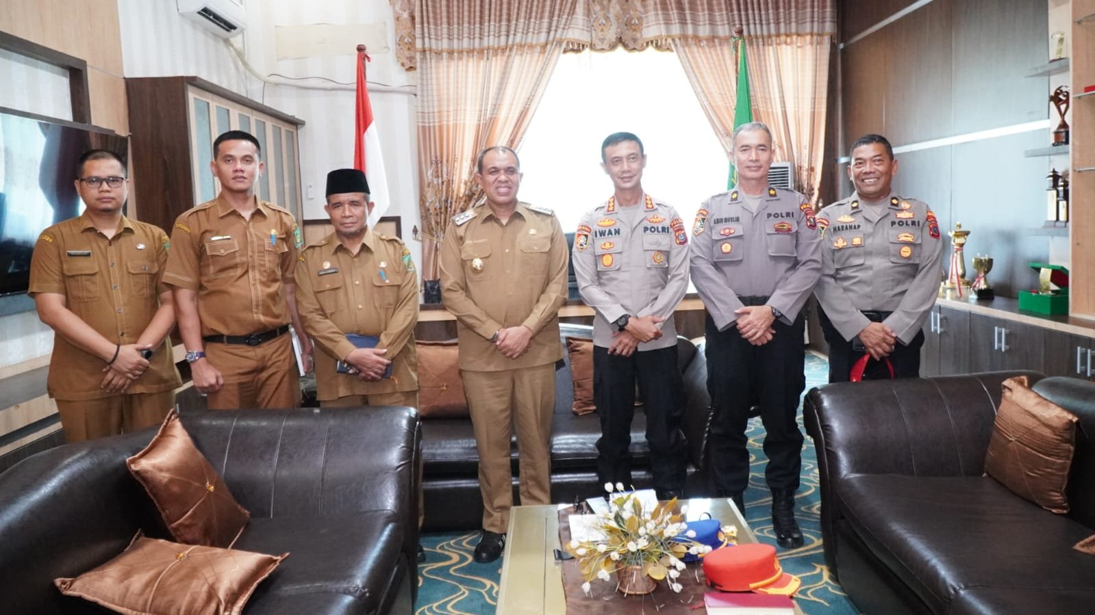 Ka. SPN Polda Hinai Tekankan Komitmen Sinergitas dengan Pj Bupati Langkat