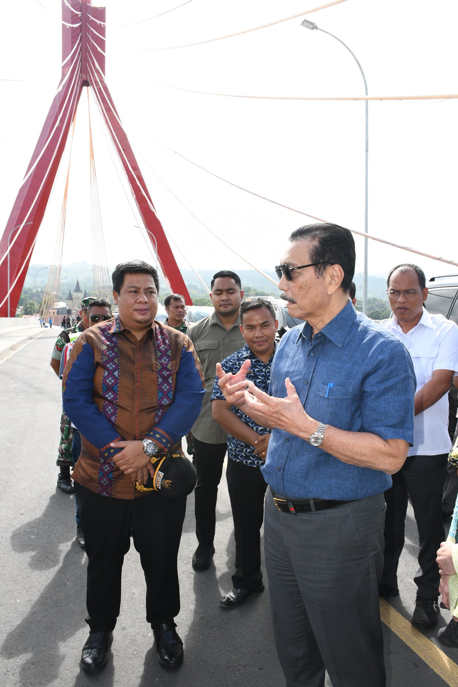 Bupati Samosir Sambut Menko Marves Tinjau Lokasi Wisata