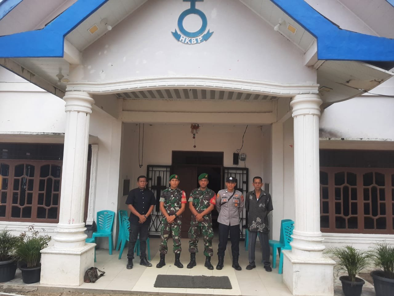 Polres Palas Melaksanakan Pengamanan Peringatan Wafatnya Isa Al-Masih