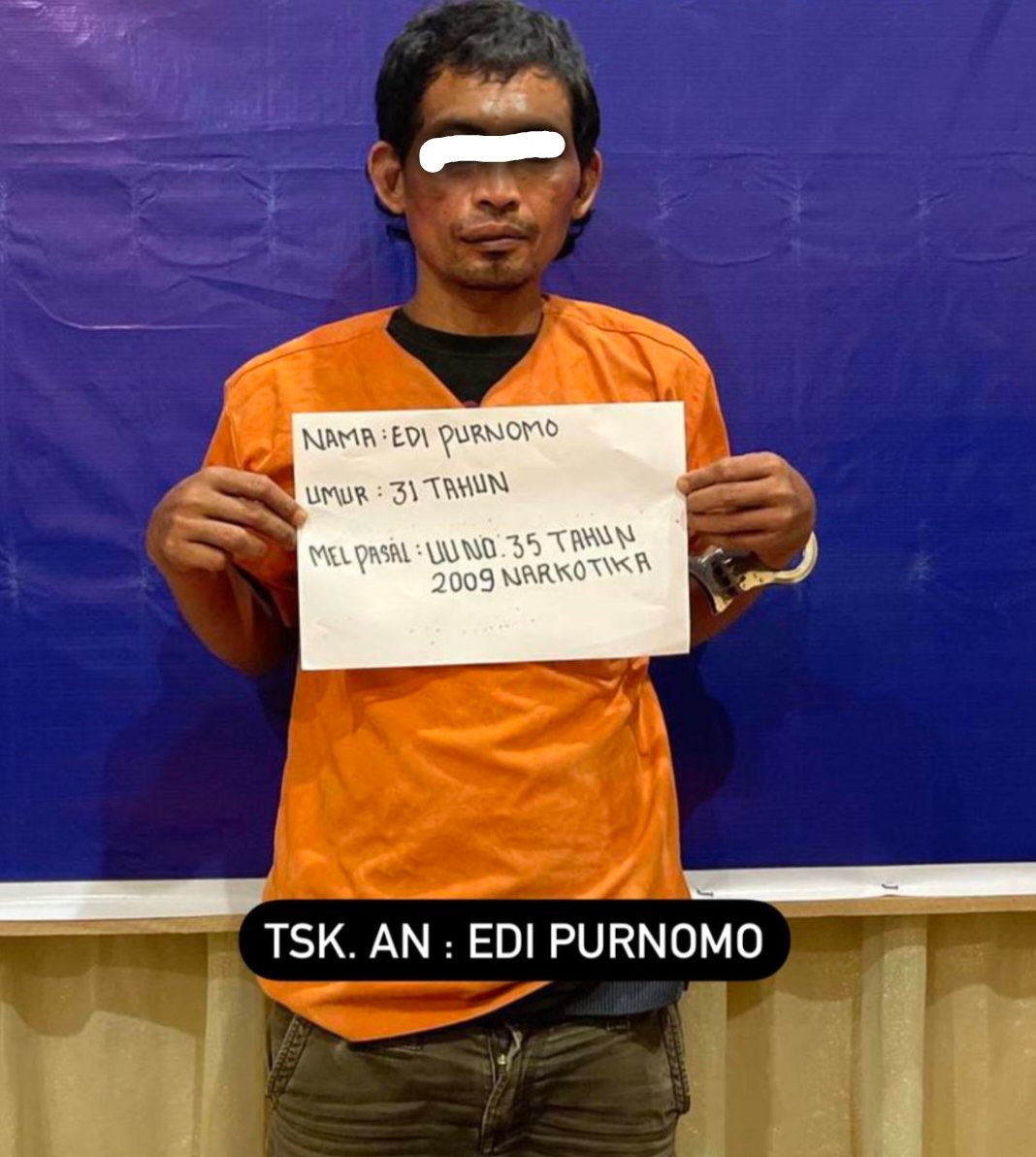 Personel Polres Labusel Kelabui Pengedar Sabu