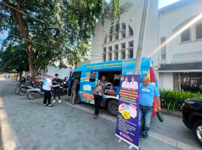 Pelayanan Keliling Disdukcapil Medan, Dekatkan Layanan Adminduk ke Masyarakat