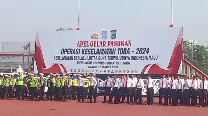 Polda Sumut Gelar Ops Keselamatan Toba 2024