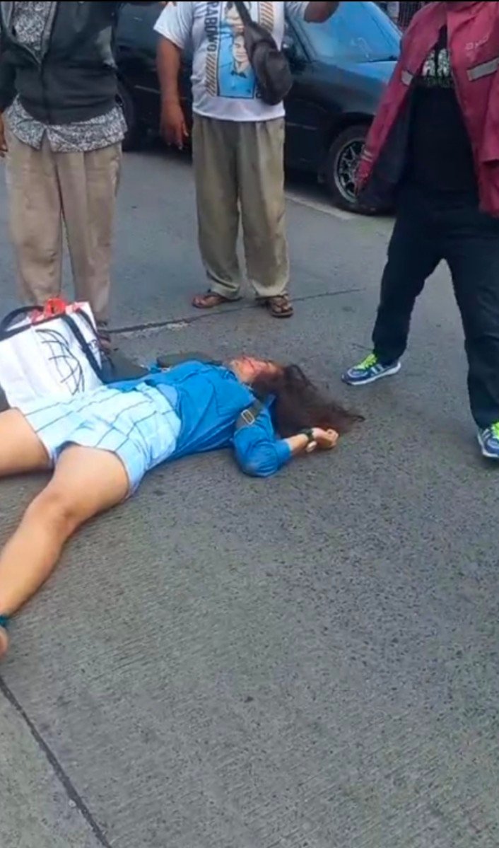 Wanita Pengendara Motor Tewas Tabrakan di SM Raja