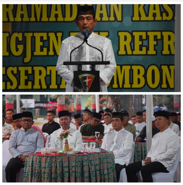 Safari Ramadhan Kasdam I/BB di Yonarmed 2/KS