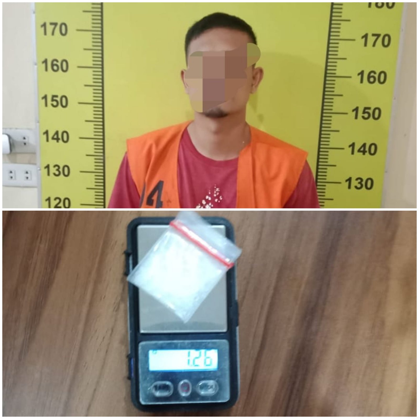 Megang 1,26 Gram Sabu, Pria 31 Tahun di Bangun Purba Gol