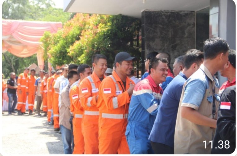 Halal Bihalal, Momen Kuatkan Sinergitas Pertamina EP Pangkalan Susu dengan Stakeholder