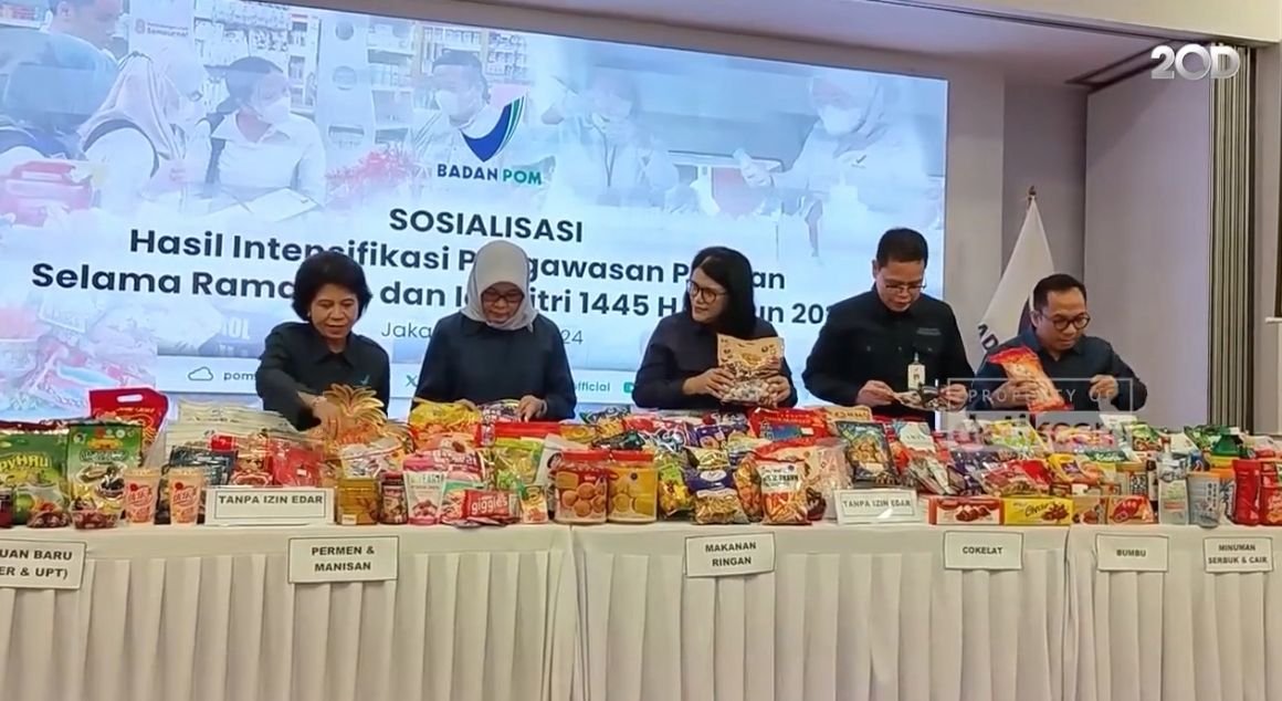 BPOM RI Temukan 17 Ribu Produk Pangan, Bernilai Rp 31 M Tanpa Izin Edar dan Dijual Online