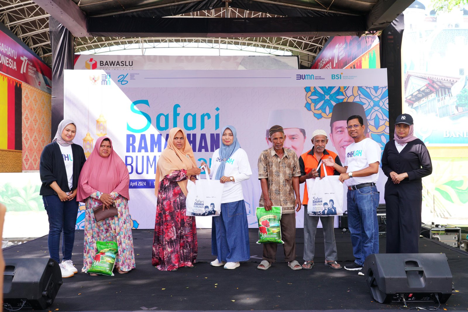 Safari Ramadhan BUMN di Aceh, BSI Adakan Pasar Murah 1.000 Paket Sembak