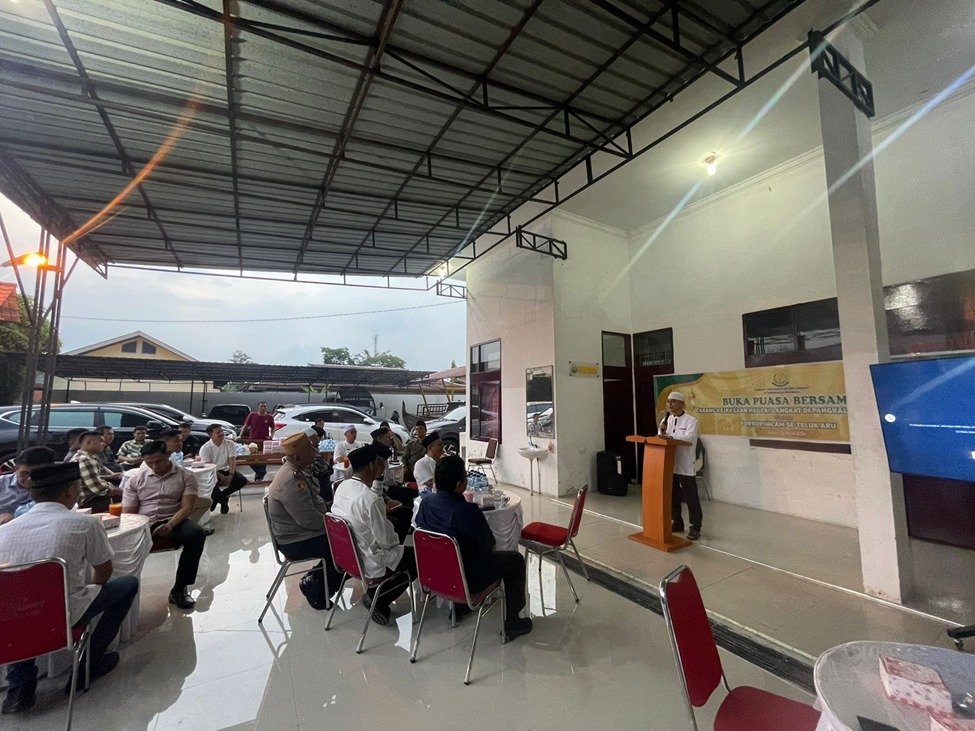 PLN Indonesia Power UBP Pangkalan Susu Buka Puasa dengan Forkopimca se-Teluk Aru