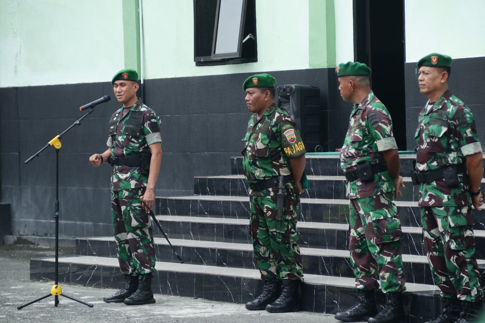 Lepas Personel Cuti Gelombang Pertama, Dandim 0208/Asahan Tekankan Faktor Keamanan dan Keselamatan Perjalanan