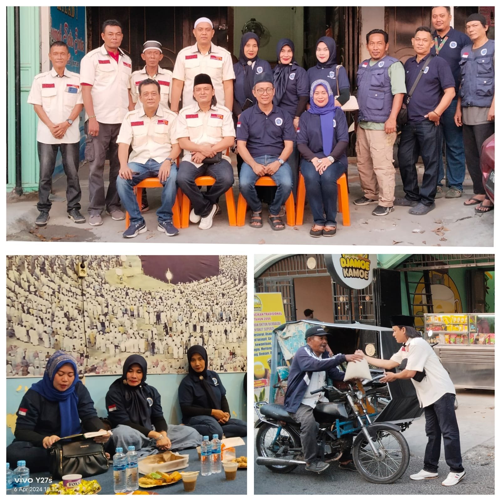 Ramadhan Berkah, Harianstar dan R1S Bagikan Ratusan Takjil dan Beras kepada Masyarakat