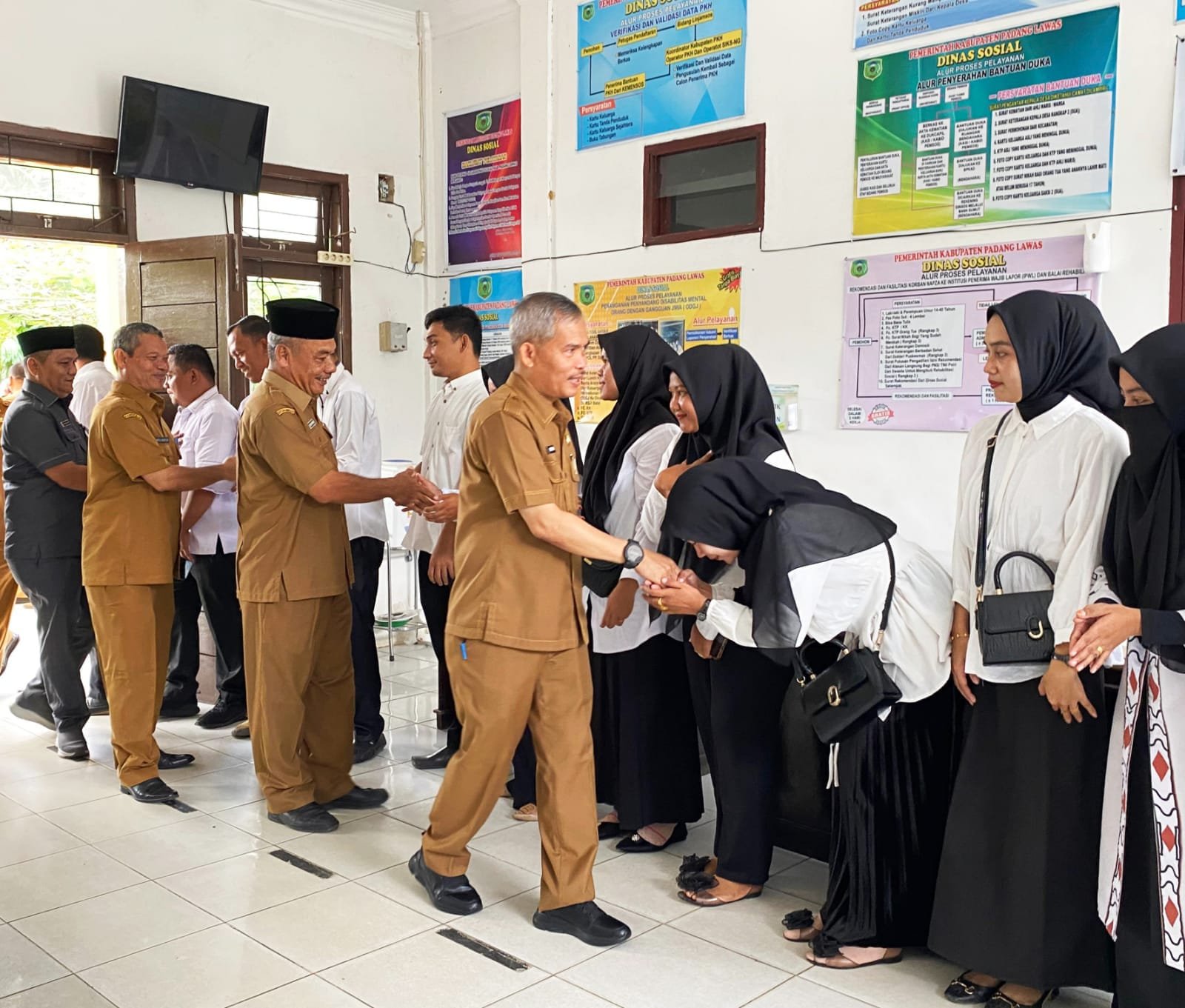 Pj Bupati Melalui Sekdakab Palas Sidak ASN, PPPK dan Non ASN Dilingkup Pemkab Palas