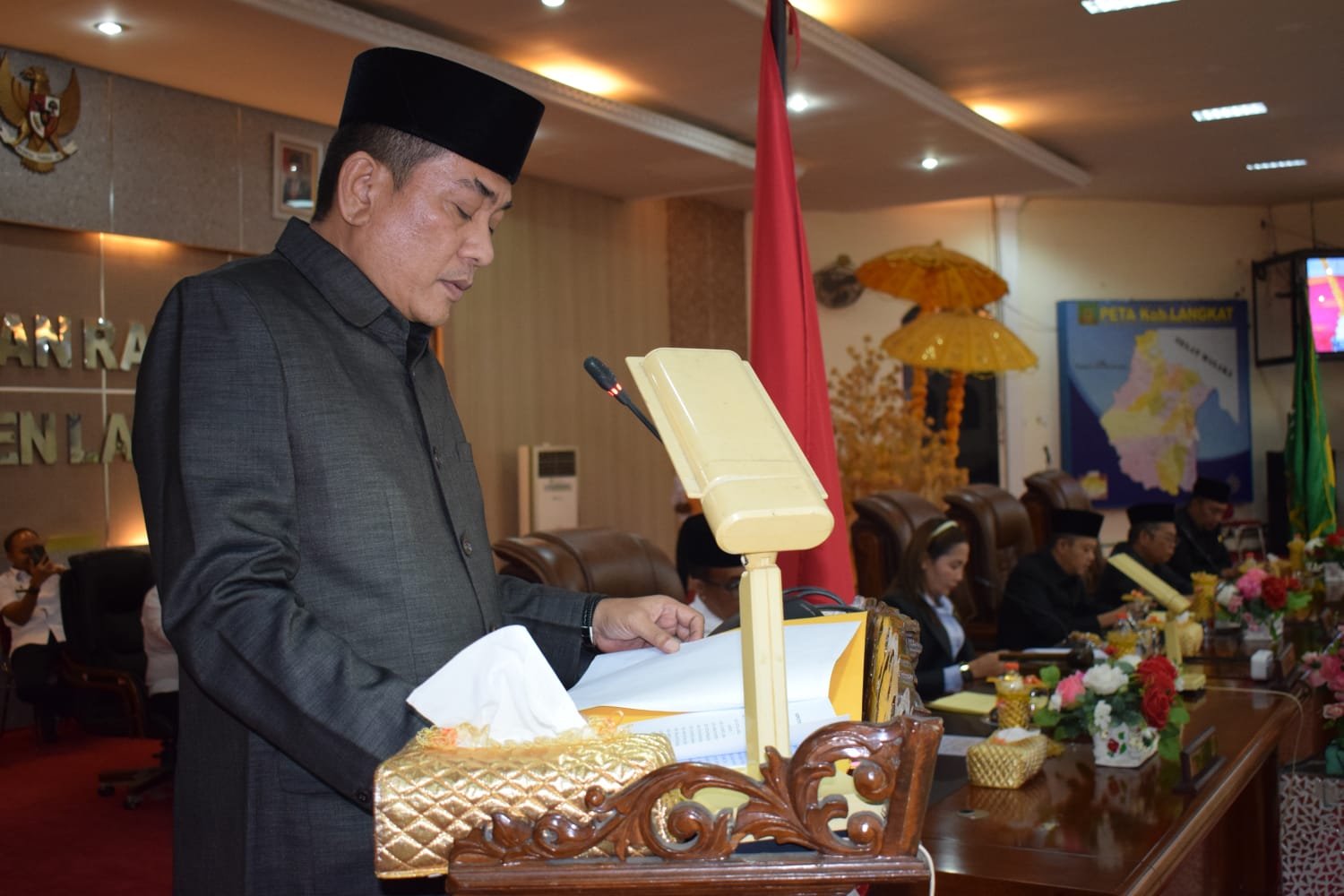 DPRD Langkat Berikan Rekomendasi Atas LKPJ Bupati 2023