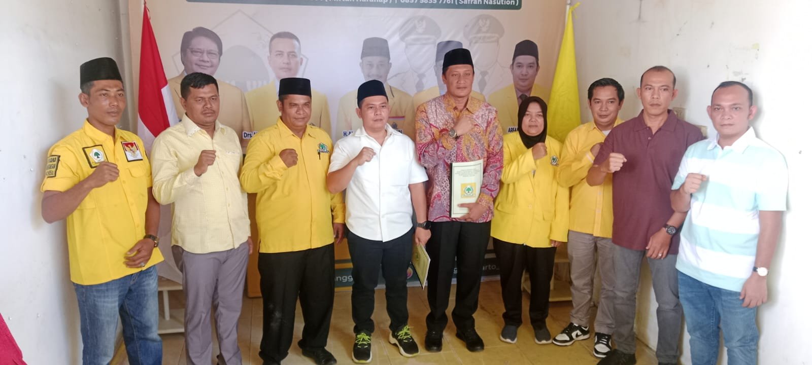 PMA dan Ustadz H. Achmad Fauzan Nasution Mendaftar ke DPD Partai Golkar