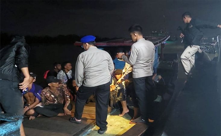 Hendak ke Malaysia, Ditpolair Polda Sumut Amankan Puluhan PMI Ilegal