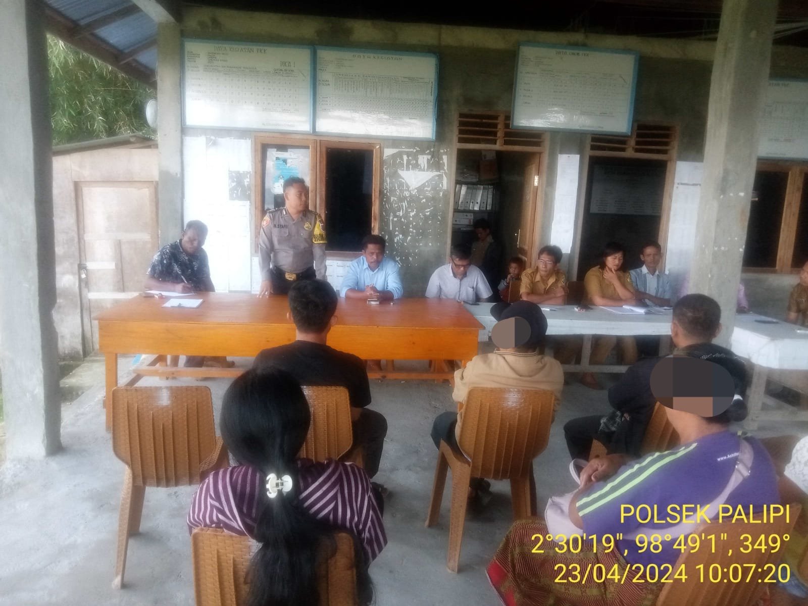 Polres Samosir Selesaikan Dugaan Penganiayaan Lewat Mediasi